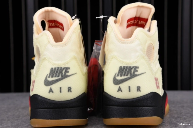 Rep TBkick 5 Sail DH8565-100 Retro Jordan OFF-WHITE 0721